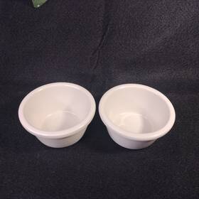 Ns285 Carlisle Na285 Lot Of 2 Ok. Restaurant Ware 4oz Ramekins Melamine Ivory