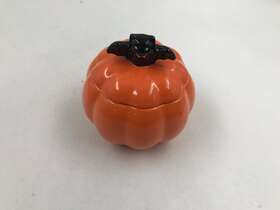 Bb02b31019 Celebrate Aa01b36004 Ceramic 5.5in Pumpkin Covered Bowl