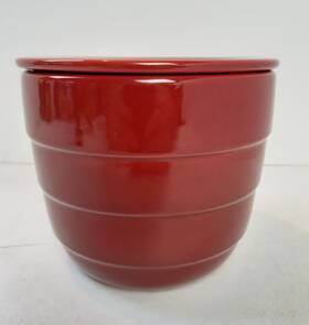 93347 Celebrating Home Berry Stoneware Cool Dip Set Dark Maroon 2 Pc 325