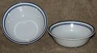 Cereal 2 Classic Set Bowls Corelle Pattern Cafe Blue Soup