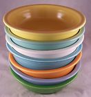 Xlf13 Cereal Salad Fiesta Soup Bowls Lot 2 " 7 Hlc
