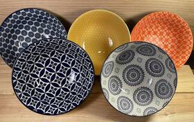 32829 Certified International Chelsea Cereal Bowls Multicolored