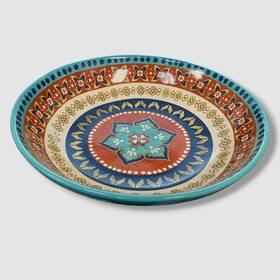 Certified International 730384158126 Blue Monterrey 13 Inch Pasta Serving Bowl