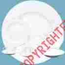 Chi-21162 Caterer S Warehouse White Rim Undecorated Dinnerware Cream Soup Bowl Case 2 Doz