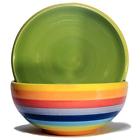 Cncrbw06st Colorful Striped Cereal Bowls Ceramic Stoneware Soup And 644042784964