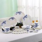 Cnsetfll Porlien Elegance Collection Chinese Blue Flower Porcelain 743270710322