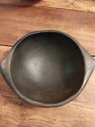 Col-2013-05 Ancient Cookware Black Clay La Chamba Traditional Soup Bowl Large