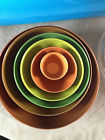 Colors 6--earth Melamane Bowls--set