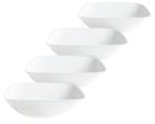 Cominhkg108137 Corelle Square Bowl Bulk Pack Pure White 705911704435