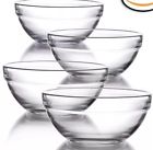Cominhkg110947 Glokers Glass Bowls Mini Inches Set Of Piece Capacity Clear
