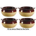Cominhkg116240 Ecodesign Bowls Brown And Ivory Porcelain Onion Soup 765629650806