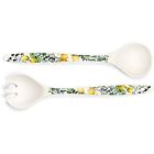 Cominhkg129241 Michel Design Works Melamine Salad Serving Set Tuscan 608666707853