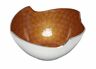 Cominhkpr121999 Artisan Dorient Square Wave Bowl Color Orange Orient