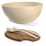 Cominhkpr131868 Clean Dezign Large Serving And Salad Bowl With 689828043774