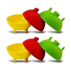 Cominhkpr144959 Ksev Pack Of Salsa Bowls Plastic Mexican Molcajete Chips Guacamole