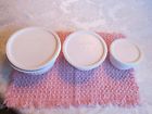 Cooking Corningware White Set Sto Are 3 Bowls Storage French Lids