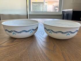 Corelle 071160122956 Corning Two Lisbon Terrace 16oz Soup/cereal Bowls 5.75 Inch Vivid Color