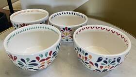 Craft 048552628020 Mason And More Talavera Set Of 4 Pc Tidbit Bowls Different Unique Beauty