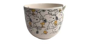 C90-32988-2025 Culturefly Peanuts Snoopy Woodstock Ramen Noodle Bowl With Spoon 18 Oz 2025
