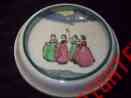 D3119-excellent Royal Very Doulton Nouveau Child Rare Art Springtime Bowl