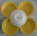 D7300 Bowls White Stephanie Premiere Soup Yellow 5 Colorama Lot Cereal