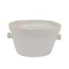 Da7216 Creative White Stoneware Vintage Bowl 807472979175