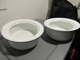 08027cl Dansk Bistro Cook And Serve Collection Medium Bowl 1 Quart Made In Portugal Euc