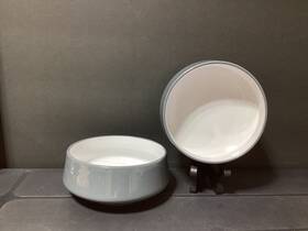 Cr013-092024-1.49e Dansk Kobenstyle5 Aet Of 2 Inch Slate Grey Bowls