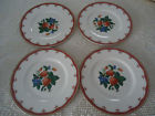 Hk222 Delight " Mikasa 2 Plates Salad Berry 8-1 Design Baskara