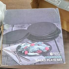 Denmark 048552648820 Tools For Cooks Six 8 Inch Salad Plates Used