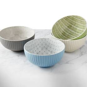 1796137 Denmark 4-piece All-purpose Porcelain Bowl Set