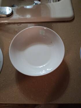 Dv0171 Designer Homeware Distribution Gmbh Maxwell And Williams Round Bowl Diamonds Salad Porcelain White 22 Cm