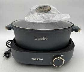 Dezin Xk6506 Electric Hot Pot Divider 6l Grey