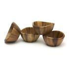 26914117344 Dh11734l Lipper Acacia Set Wavy Bowls