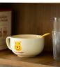 Do Not Apply Disney Pooh Cereal Bowl Set Spoon Ceramic