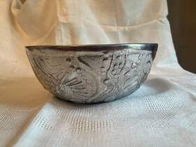 Bl58 Don Drumm Large Fruit Bowl - Aluminum Artist Signed
