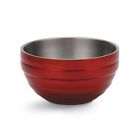 4658715 Double Vollrath Qt .75 Style Bowl Beehive Dazzle Red Wall