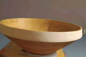 Rim11.5 Dwell Rim11 Modern Bamboo Serving White In By 4.75 Magazine