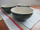 Emile Henry Three Henri Dark Green With White Cereal Soup