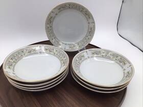 1015 Empress China Japan Arcadia Berry Dessert Bowls 5-1/2 Inch By Set Of 8
