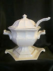 Enterprises Tureen Duncan Spill Soup Ladle Tray Vintage Porcelain Lid