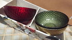 Essentials 3 Small Colorful Glass Kitchen Bowls 4.5 Diameter Boxed Stoneware Sauce 679215077741