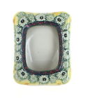 F053-wk52 Manufaktura Blue Rose Polish Pottery Sunshine Grotto Frame 680334176765