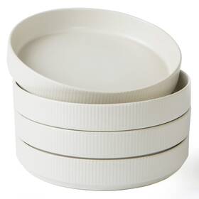 Famiware 755478652953 Star 8.25 Inch Pasta Bowls Large Dinner Set Of 4 Salad Bowl Plat