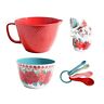 Fc0005-s10 The Pioneer Woman Melamine Batter Bowl Set Holiday 313032322331