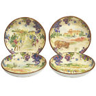 41441772 Fdll4864 Fleur De Lis Living Carmel Piece Pasta Bowl 191387487116