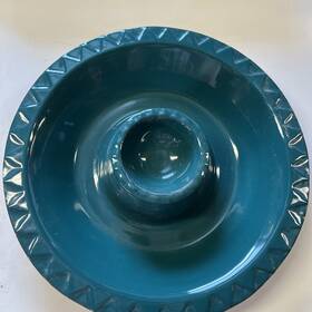 130-47 Fiesta Platter Mexican Cookware Glazed Pottery