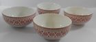 Fifth Deerly Loved Christmas Holiday Porcelain Soup Bowls Set Of