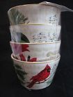 Fifth Noella Set Of Holiday Appetizer Dessert Bowls Joyeux Noel