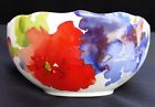 Fifth Soup Cereal Candy Bowl Vibrant Watercolor Floral New Claudette